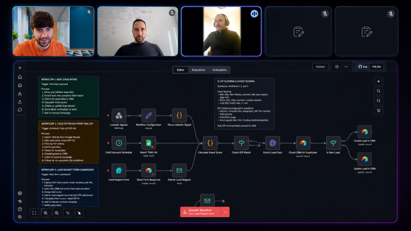 n8n automation workflow showcase