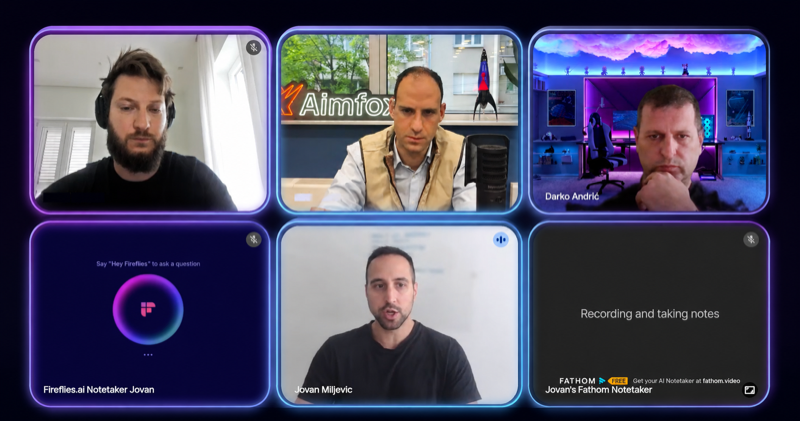 Aimfox client collaboration dashboard